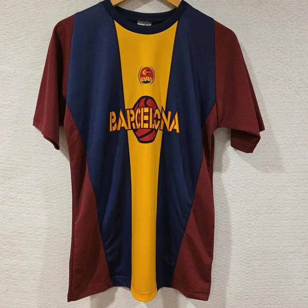 Barcelona Soccer Jersey Shirt Mens Size S Multicolored Football Shirt - Picture 1 of 7